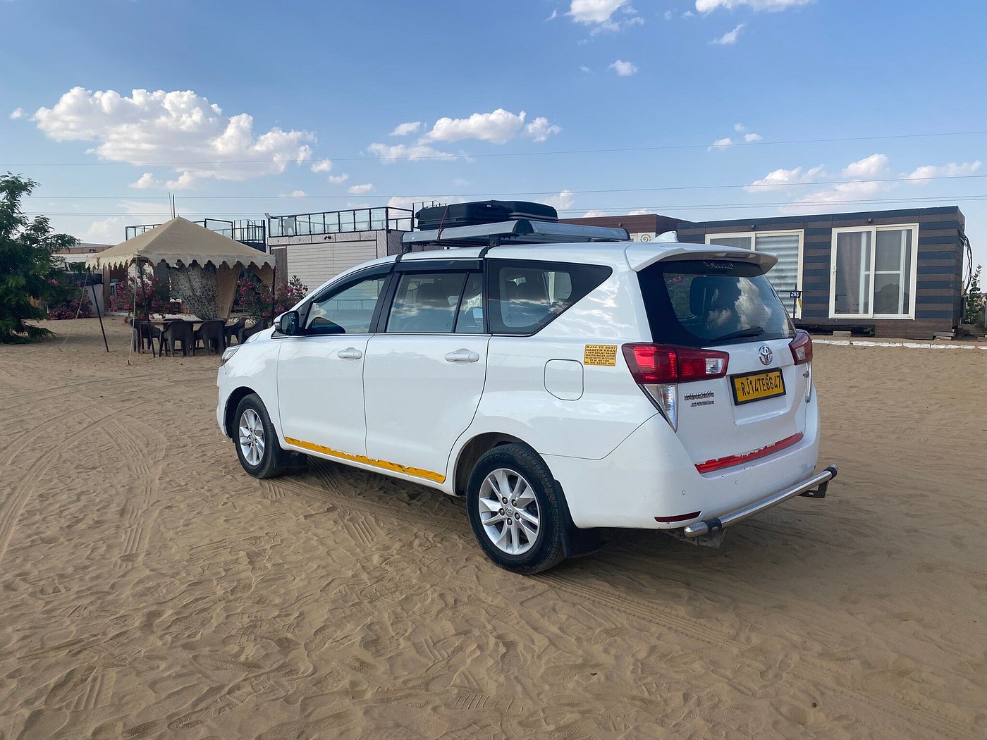 Desert Resort Wide Shot